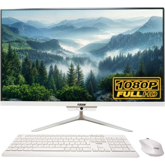 23.8" Full HD All-in-One Desktop Computer – Intel 13th Gen – Windows 11, 8GB RAM, 256GB SSD