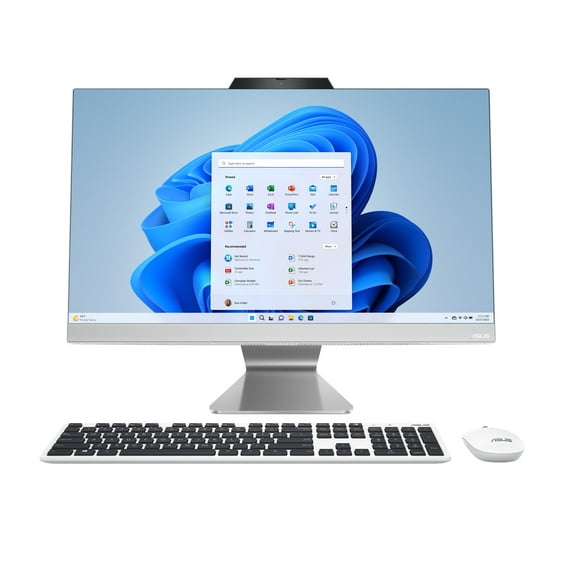 ASUS All-in-One Desktop w/ 23.8″ FHD Touchscreen, Core i5, 8GB, 512GB SSD, White, A3402WBA-WS503T