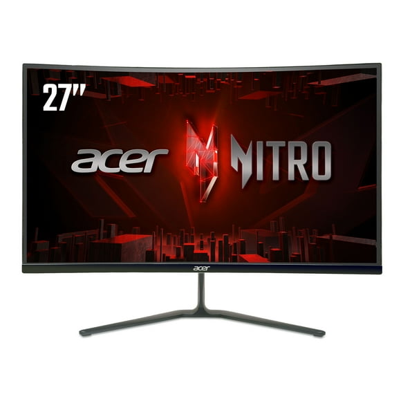 Acer Nitro 27" 1500R Curved WQHD (2560 x 1440) Gaming Monitor, 170Hz ,1ms, Black, ED270U P2bmiipx, New